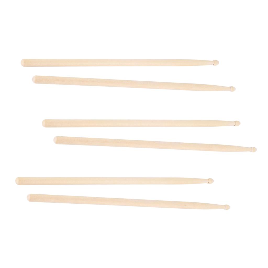 10 пар барабанных палочек 7A деревянные барабанные палочки деревянные барабанные палочки аксессуар для инструмента для игры замена
