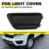 Left Right Side Front Bumper Fog Light Cover Fits 2015- Chevrolet Colorado