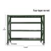 Jixiong Heavy-Duty 4-Tier Mobile Storage Rack