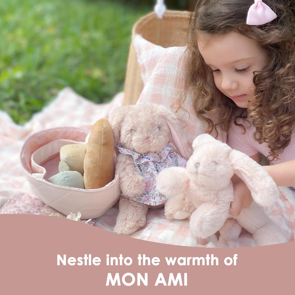 Плюшевая игрушка Джек Рассел, развивающая игрушка, кукла для детей, мальчиков и девочек, Грейс Банни ST1041 [Monami]