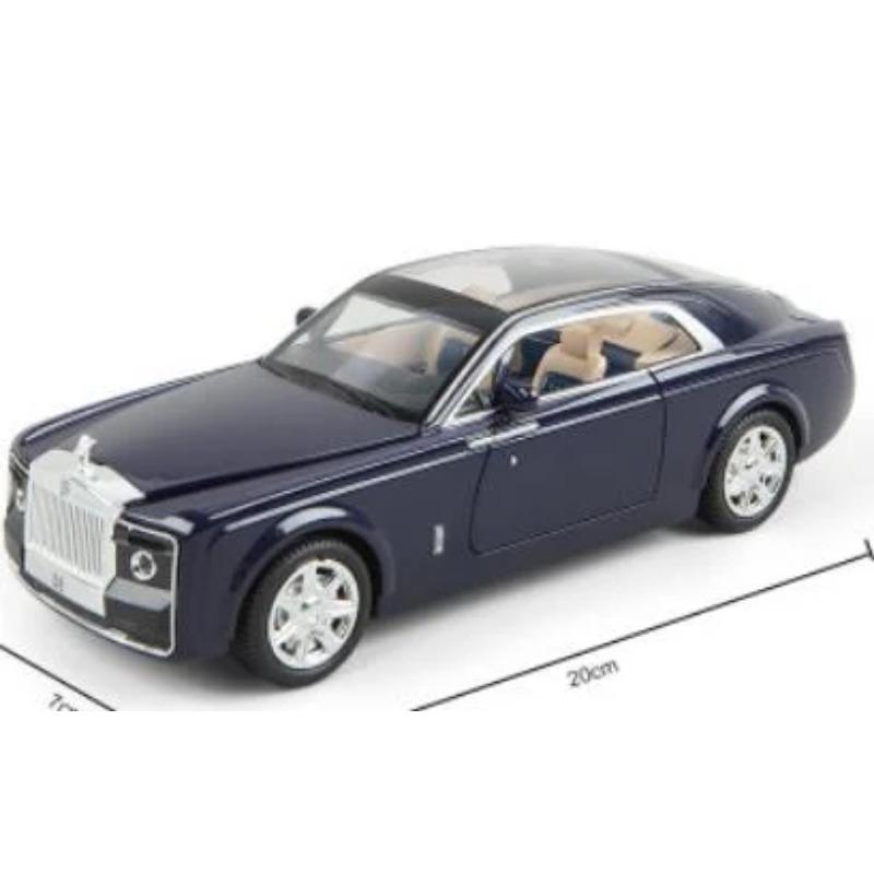 1/24 литой игрушечный автомобиль Rolls Royce Phantom модель автомобиля колеса литые звук свет инерционный автомобиль детский игрушечный автомобиль рождественский подарок