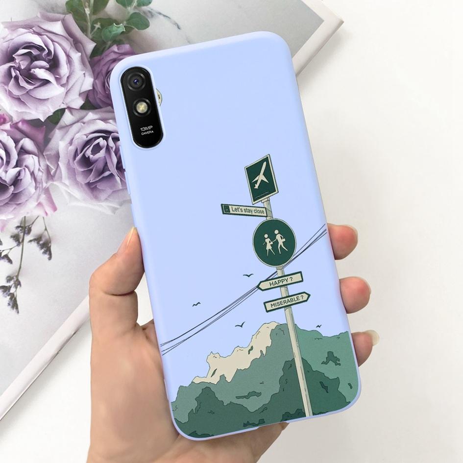 For Xiaomi Redmi 9A 9AT Case Lovely Astronaut Butterfly Soft Silicone Phone Back Cover For Xiaomi Redmi 9i Sport Redmi9a Hoesjes
