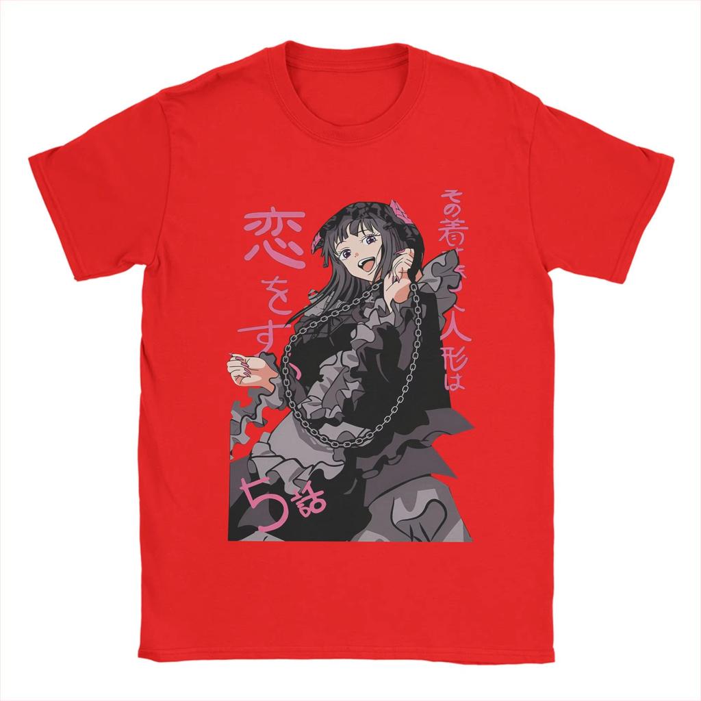 Уличная футболка Моя нарядная кукла Марин Китагава 100% хлопковые футболки Футболка Вакана Годзё для мужской летней Y2K футболки