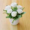 Rose Artificial Potted Plant Plastic False Plants Ornament Potted Plant  Wedding Arrangement