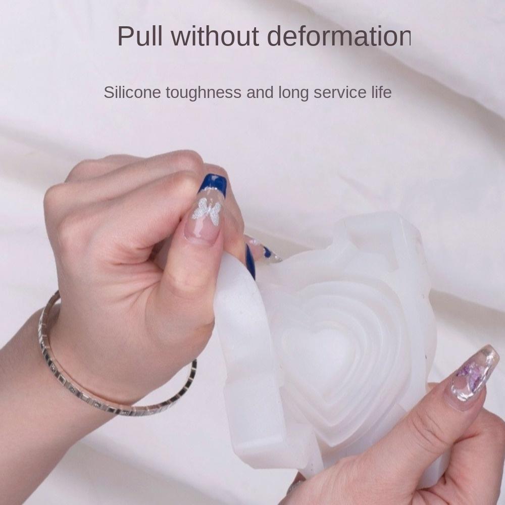 Многофункциональная форма для шоколада в форме сердца, самодельная форма для печенья, самодельная форма для конфет на День святого Валентина