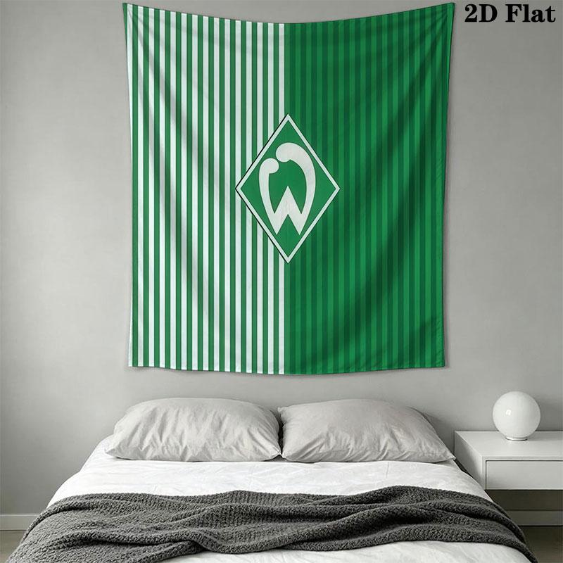 SV Werder Bremen Wall Hanging Printed Fabric Blanket Decorative Tapestries for Bedroom Living Room Home Decor