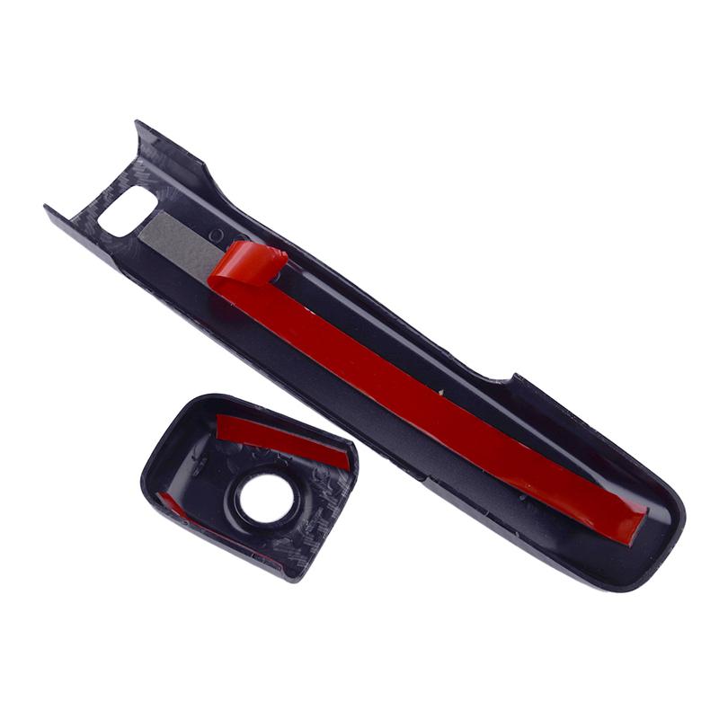 1 Pair Carbon Fiber Style ABS Car Exterior Smart Door Handle Cover Trim Fit for Infiniti G37 Coupe Convertible IPL 2008-2013