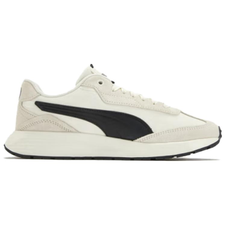 Puma Runtamed Wind Comfortable Soft Durable Low-Top Lifestyle Casual Shoes Unisex Sneaker Off-White 404412-01