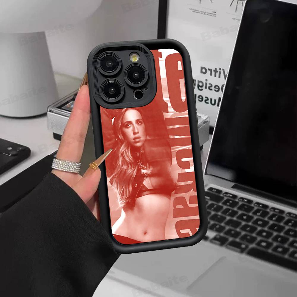 Tate M-McRae Singer Phone Case For IPhone 17 16 15 14 13 12 11 Pro Max 16E Plus INS Soft Cover