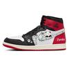 Air Jordan 1 Винтажные Баскетбольные Кроссовки Мужские Высокие Черный/Красный DZ5485-106(Команда56-)