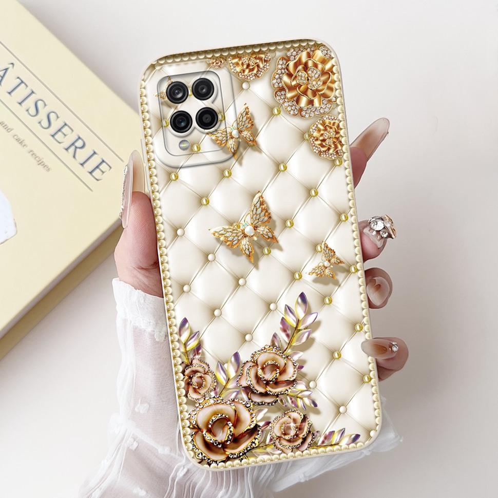For Samsung Galaxy A12 Case Colorful Flower Panda Cartoon Cover Soft Slim Phone Cases For Samsung  A12 GalaxyA12 Back Cover