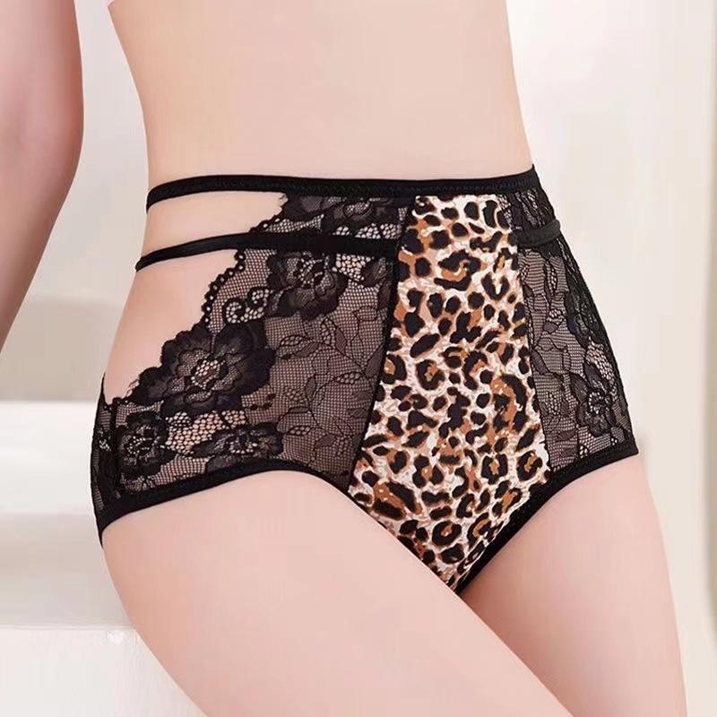 Panty Women Brief Sexy Underwear Seamless Leopard Lingerie