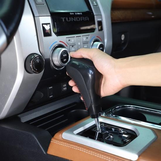 Black Gear Shift Knob Head Handle Replace For Toyota Tundra 2014-