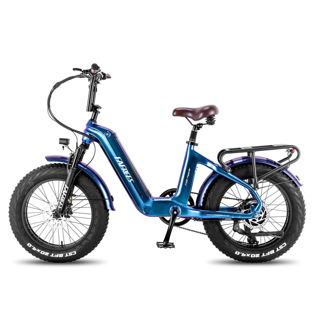 FAFREES F20 Master Electric Bike 20*4,0 дюймов Air Fat Tire E-bike 500 Вт Задний привод 25 км/ч Максимальная скорость 48 В 22,5 Ач Аккумулятор 140-160 км