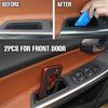 2pcs Front Door Handle Storage Box For Volvo XC60 2009-2017 Storage Box Stowing Tidying