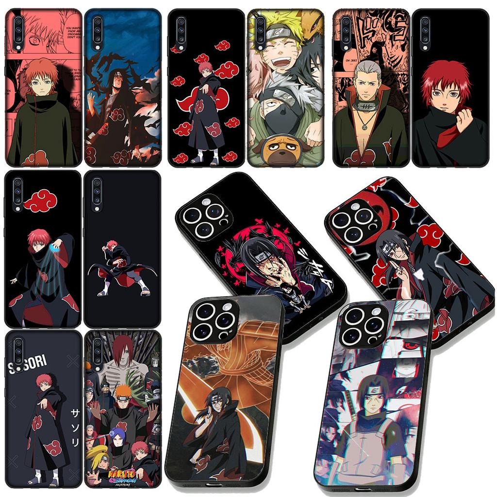 Sasori Itachi Uchiha Akatsuki Narutos Phone Case for OPPO A40 A60 A80 A38 A18 A17 A16 A78 A79 A54 A25 A57 4G 5G Protective Cover