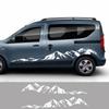 Наклейки на фургон для Renault Dacia Dokker Camper, автомобиль «сделай сам», полосы на боковые двери, графика, виниловые декоративные наклейки, автотюнинг