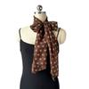 Hot-selling European and American silk scarves women's printing long streamers women's lazy spring and autumn versatile decoration simple wholesale