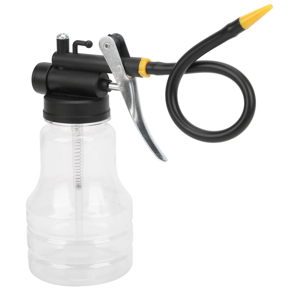 Machine Oil Pot High Pressure Home Manual Transparent Oiler Filling Equipment 250mlLong Tube