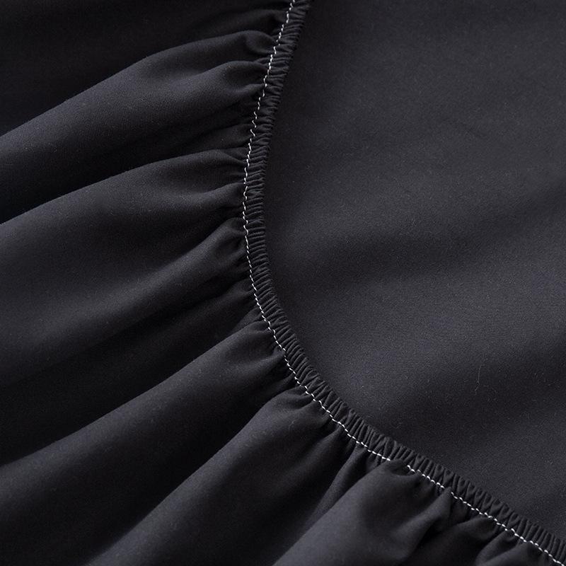 Юго-Восточная Азия однотонный двойной чехол для матраса и односпальная простыня комплект