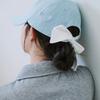 YUPPE Y RIBBON BALL CAP_SKY BLUE