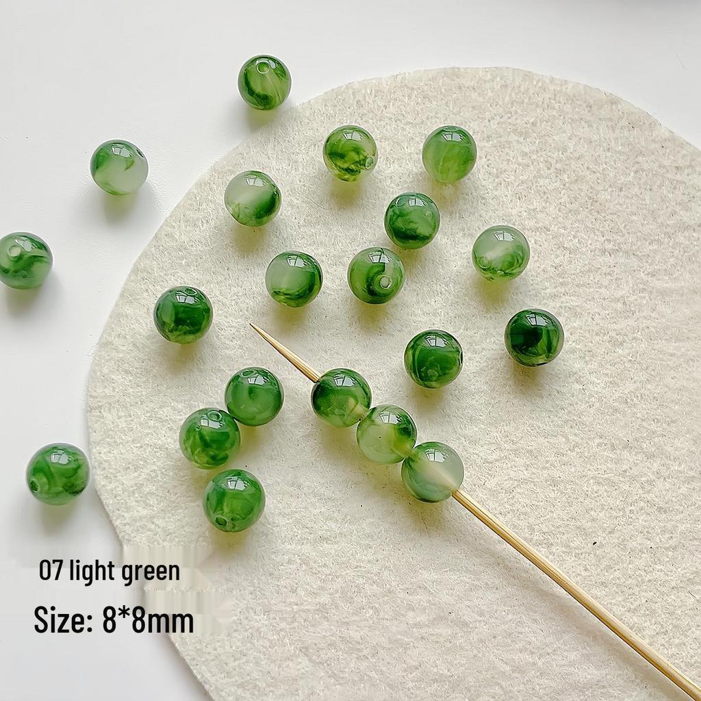 Retro Chinese Resin Beads: DIY Handmade Bracelet & Necklace Kit Inspired by The Wizard of Oz