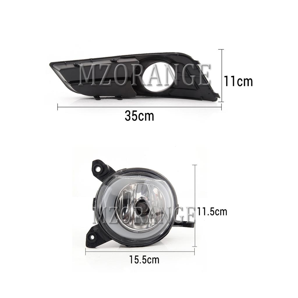 Fog Lamp Assembly Front Bumper Lights for Toyota Corolla 2004 2005 2006 Fog Lamp Covers Grill Bezel EU Version Accessories Auto