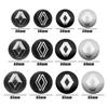 Interior Stickers 4Pcs 56/60/65mm Car Wheel Stickers Center Hub Cap Car Emblem Badge Decal For Renault Megane 2 3 Clio Koleos Ka