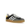 Adidas Gazelle Indoor Olympic Pack - черные кроссовки унисекс ярко-синие Core-черная резина IF9642