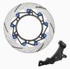Honda FORZA350 Суппорт Brembo 4-поршневой Адаптер для плавающего тормозного диска 300 мм Кронштейн CNC