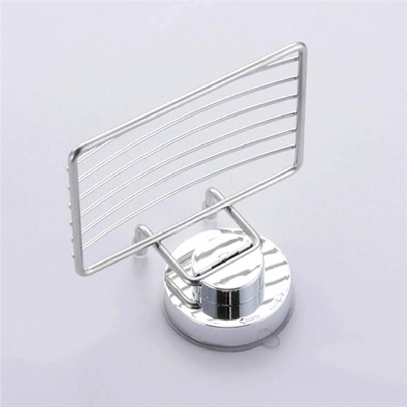Durable And Sturdy Soap Holder Stainless Steel Soap Dish Silver Shower Tray Soap Rack Bathroom Accessories