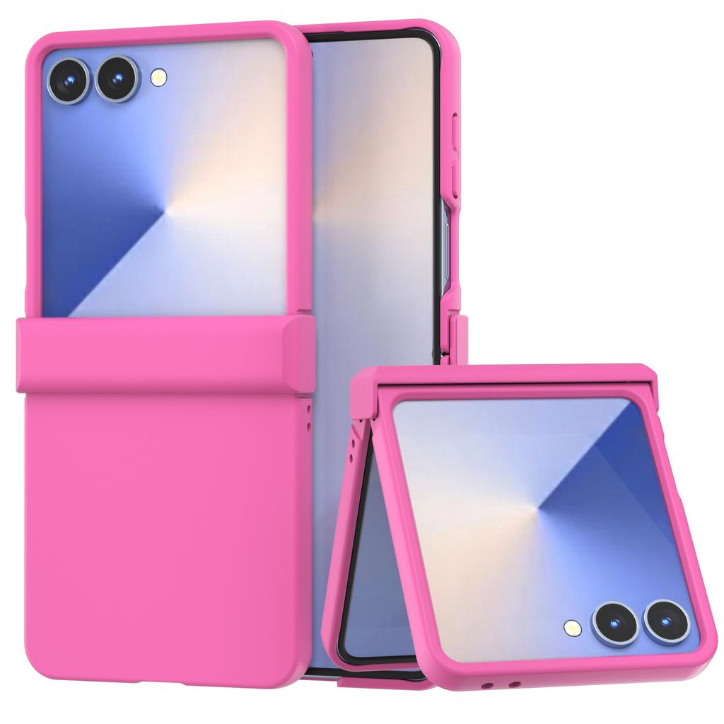 ABEEL For Samsung Galaxy Z Flip7 5G Case Skin Feel PC Phone Cover with Hinge Protection