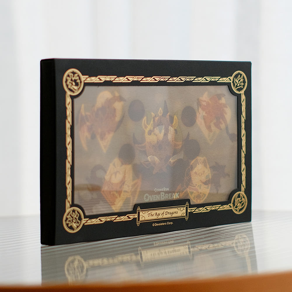 [Магазин Cookie Run] Коллекция значков Dragon