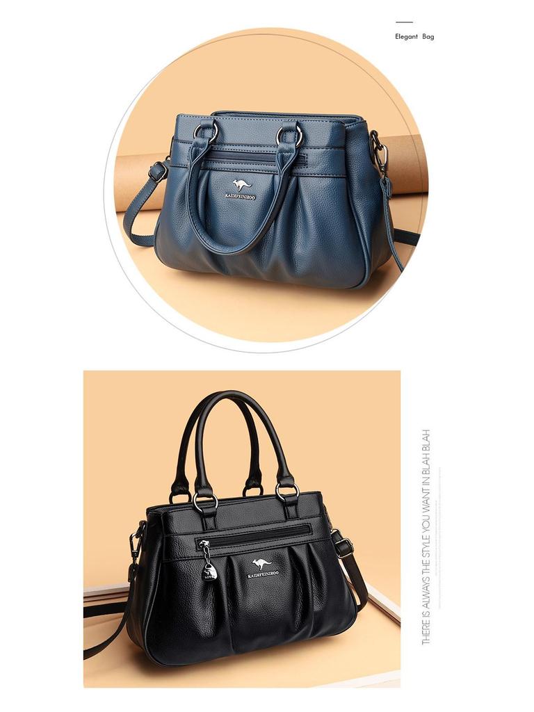 Стильная женская сумка 2023 года большой вместимости - Идеально подходит для мам среднего возраста, на одно плечо, кроссбоди