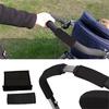 Black Baby Toddler Carries & Strollers Rotary Gloves Pram Accessories 2Pcs / Bag