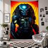 Wall TapestryPredator Art Hanging Cloth Decorative Background Cover for Room Decoration