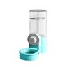 Hanging Cage Automatic Pet Feeder 520ML Small Pet Water Dispenser 1200ML Auto Food Feeding Bowl for Puppy Kitten Rabbit Chinchilla Hedgehog Ferret