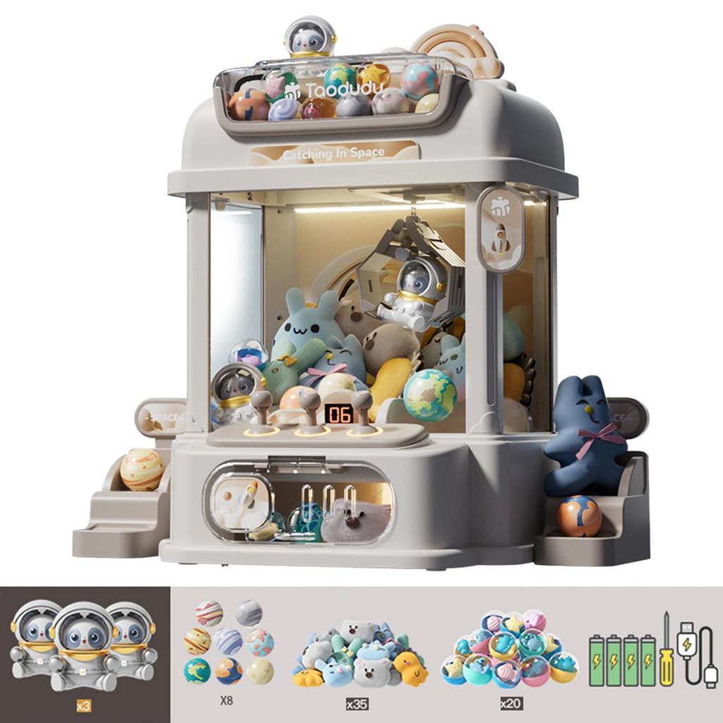 Electronic Arcade Claw Machine Claw Machine Candy Dispenser Toy for Girls Boys