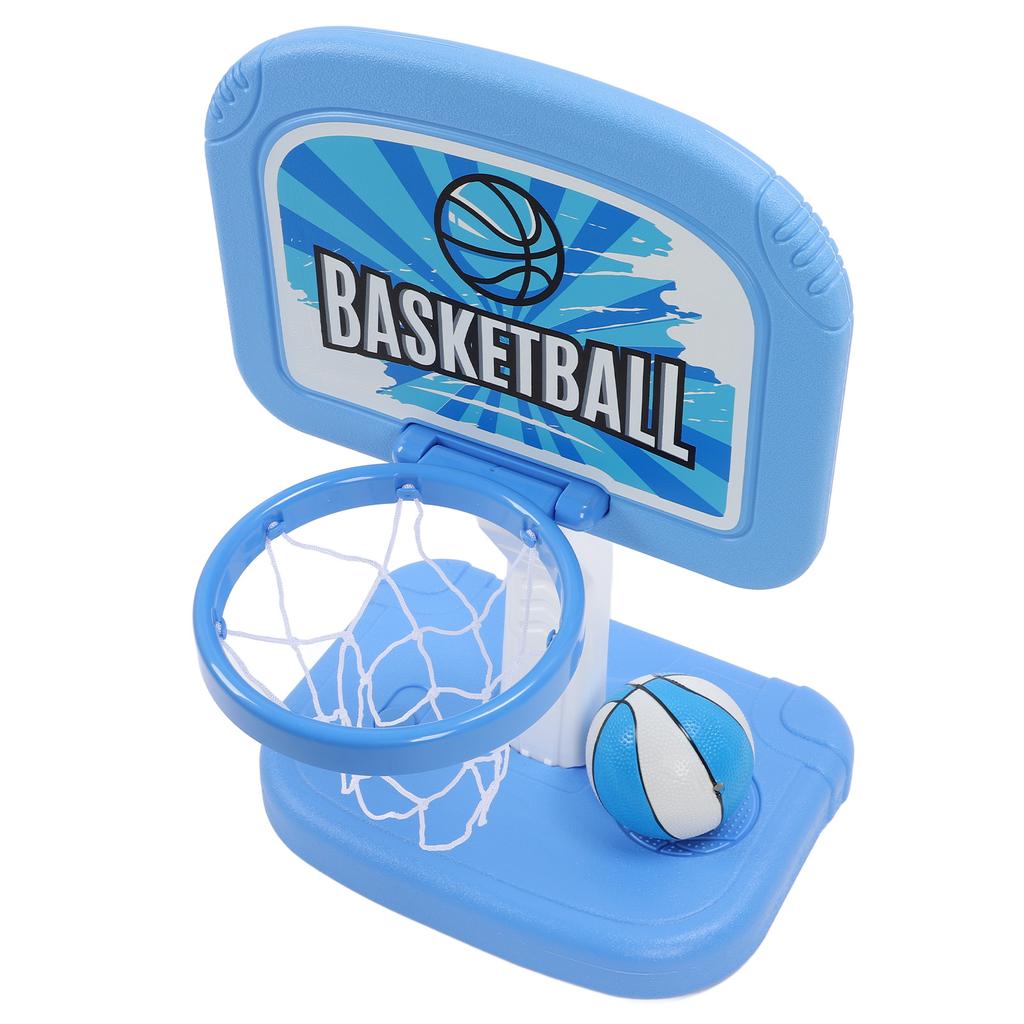 Баскетбольное кольцо для бассейна с регулируемой высотой, интерактивный игровой набор для баскетбола у бассейна с 2 мячами и насосом