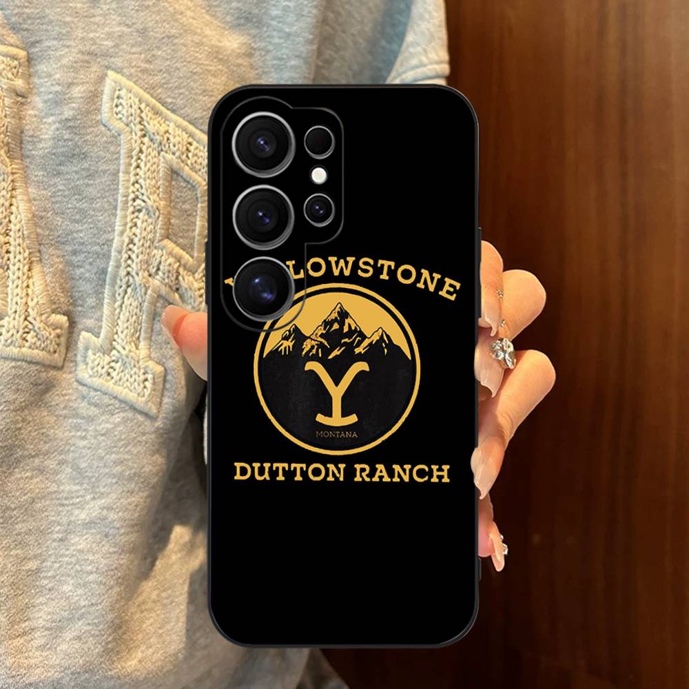 Популярный чехол для телефона Y-Yellowstone D-Dutton R-Ranch для Samsung S 24 fe 25 Ultra plus 20 lite 21 30 22 23 24 22 Ultra 5G Fundas