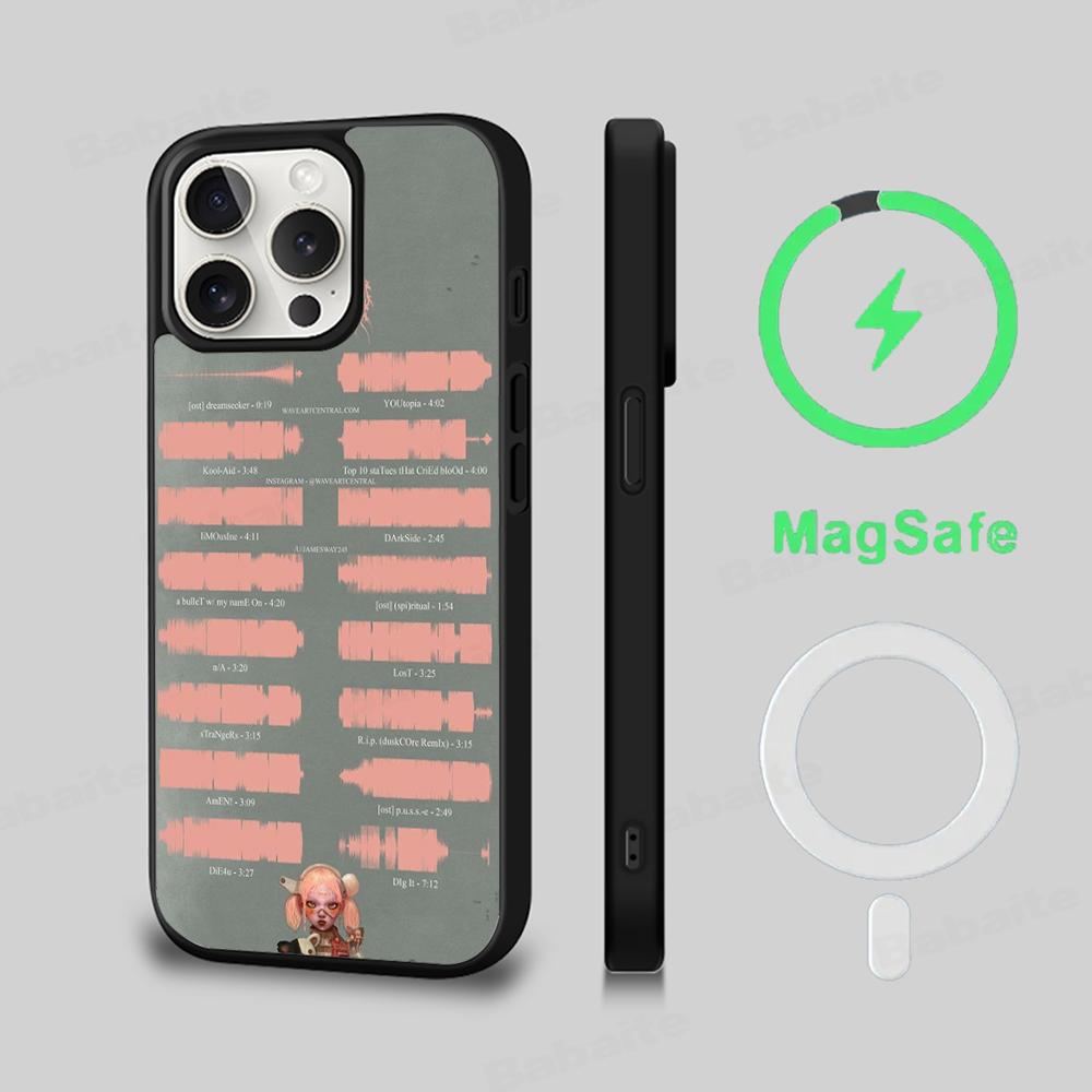 Post Human Nex Gen Phone Case Magesafe Magnetic Wireless Charge Case For iPhone 16 11 12 13 14 15 Pro Max Plus Mini