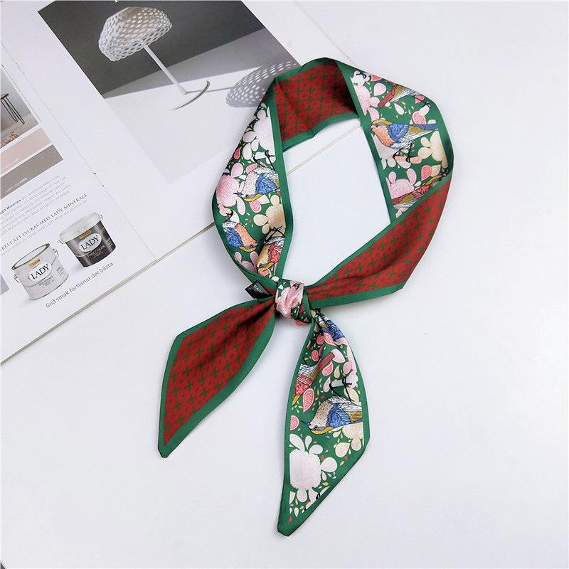 New Scarves Silk Scarves Women'S Spring And Autumn Season Long Decorative Professional Scarves Summer Thin Styles Paired With Shirts Stylish