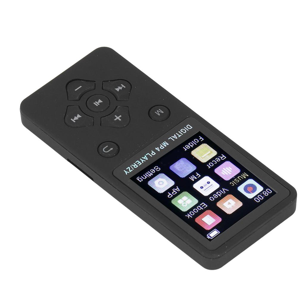 Mp3 Mp4 Player Super Slim 1.8 Inch Color Screen Bluetooth 5.0 Built In 64GB HiFi Portable Digital