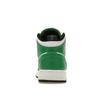 Air Jordan 1 Mid GS Lucky Green Kids Sneakers Black White DQ8423-301