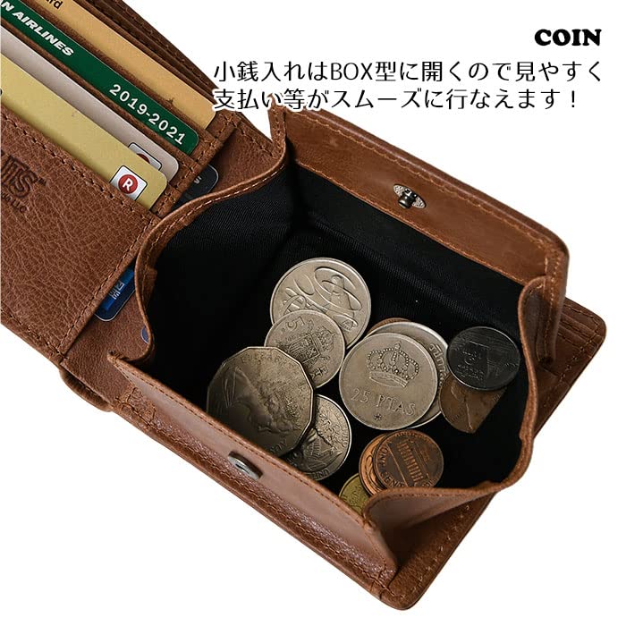 73322 Snoopy Short Wallet Short Wallet Mini Wallet Bifold Character Embossed Camel [Peanuts] Women's