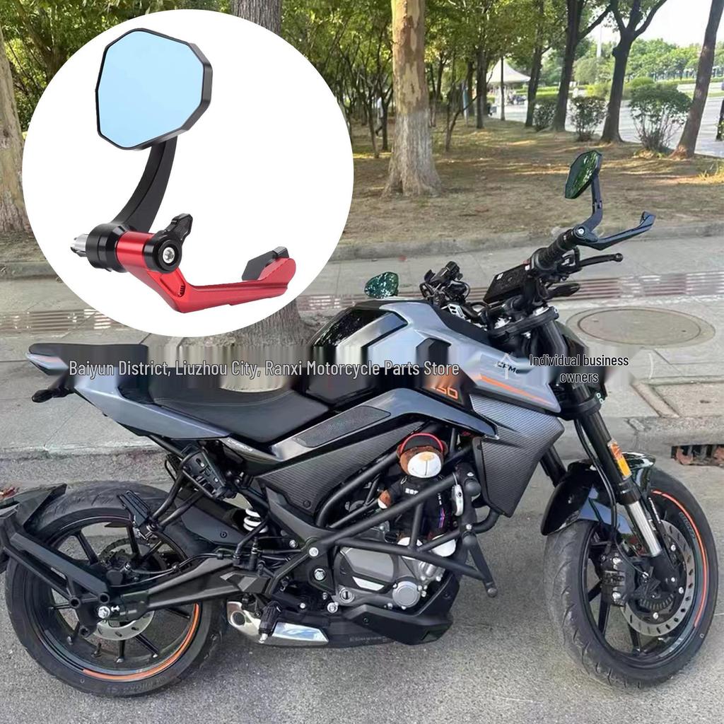 Compatible Handguard Rearview Mirror for Chunfeng NK650/800, NK250/450 – Racing Handguard with Reflective Mirror & Backup Camera.