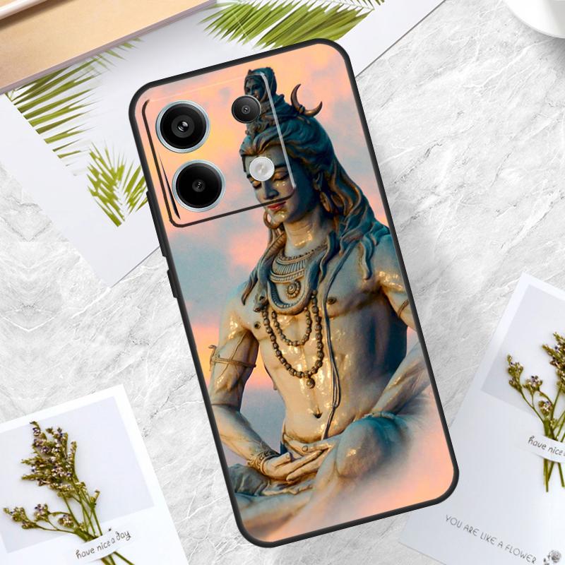 Lord Shiva Hindu God Buddha Case For Redmi Note 13 Pro Plus 12 11 10 9 Pro 9S 10S 11S 12S 10A 9C 10C 12C 13C Back Cover