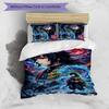 3pcs Tomioka Giyuu4 Design Cover Set - HD Printed Bedding with 1 Cover and 2 Pillowcases - Perfect for Home and Dorm Decor
