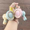 Candy Color Recording Speaker Music Keychain Cartoon Bear Handheld Speakers Toy Students