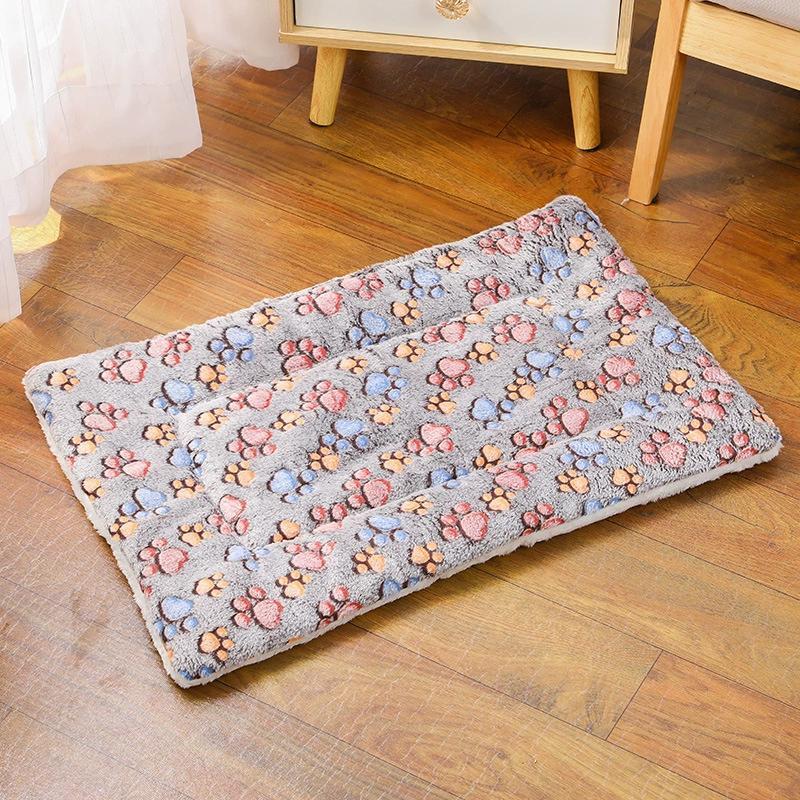 S-XXL Thick And Soft Pet Mat All Season Dog And Cat Bed Mat Ideal For Small To Medium Dogs Soft And Cushy Pet Supplies